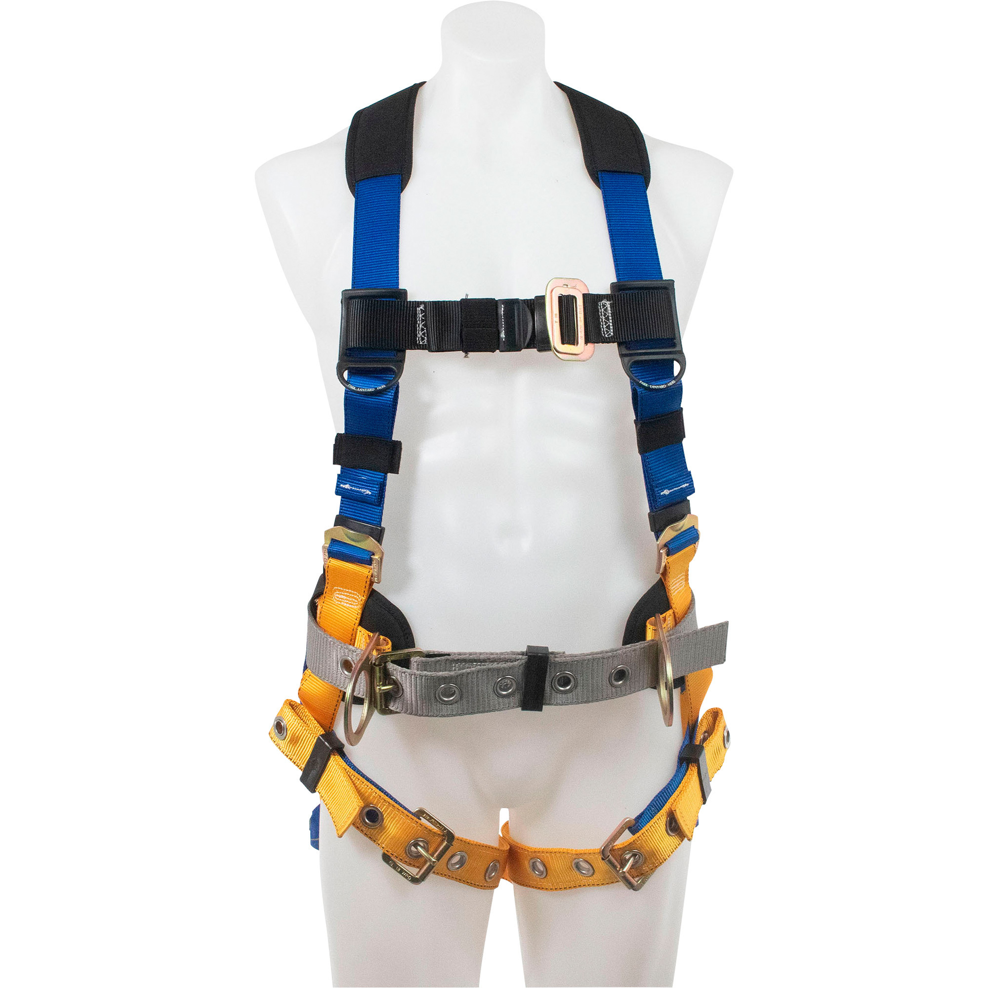 Werner LiteFit Construction Safety Harness, XL, Model# H332104XB